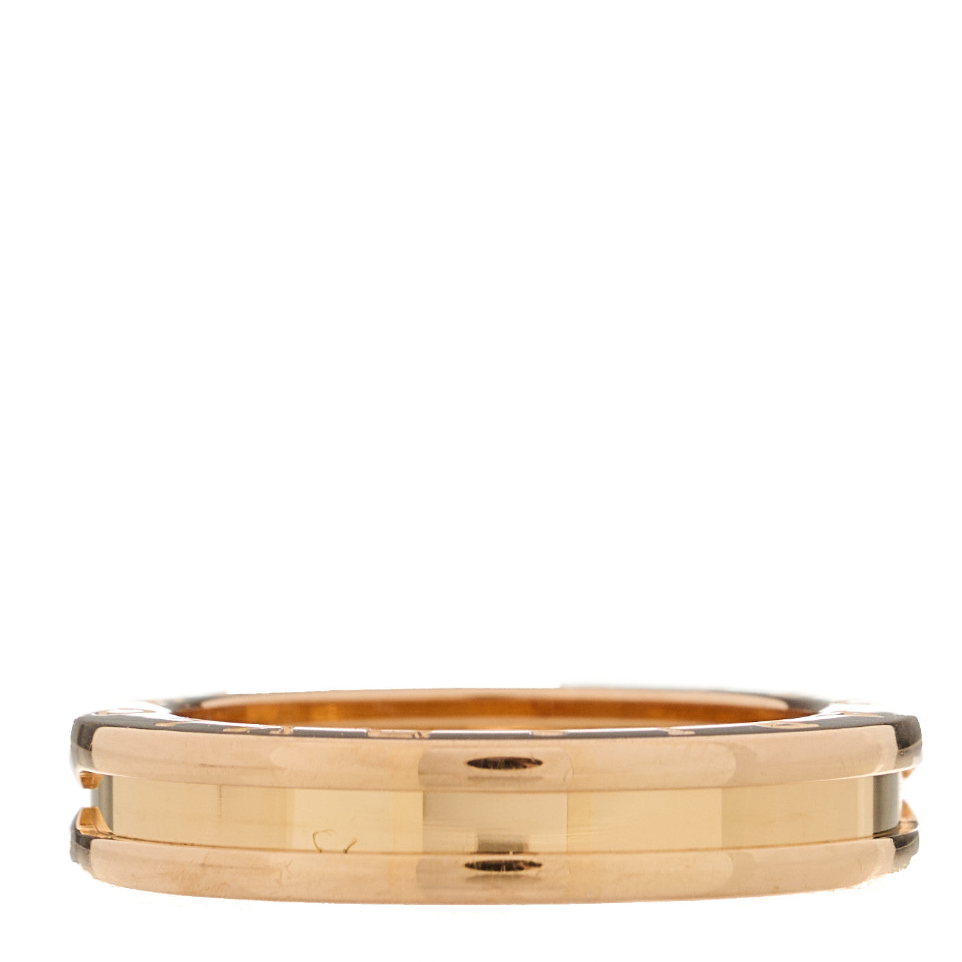 Bulgari 18K Rose Gold B.Zero1 One-Band Ring 56 7.5 3 of 4