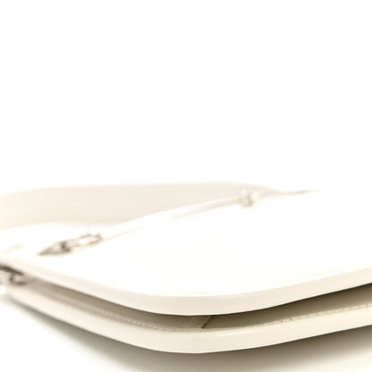 Gucci Calfskin Horsebit Slim Shoulder Bag White 9 of 10