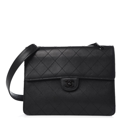 Chanel Caviar Diamond Stitched Flap Bag Black 1 of 13