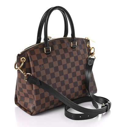 Louis Vuitton Damier Ebene Odeon Tote PM Black 3 of 8