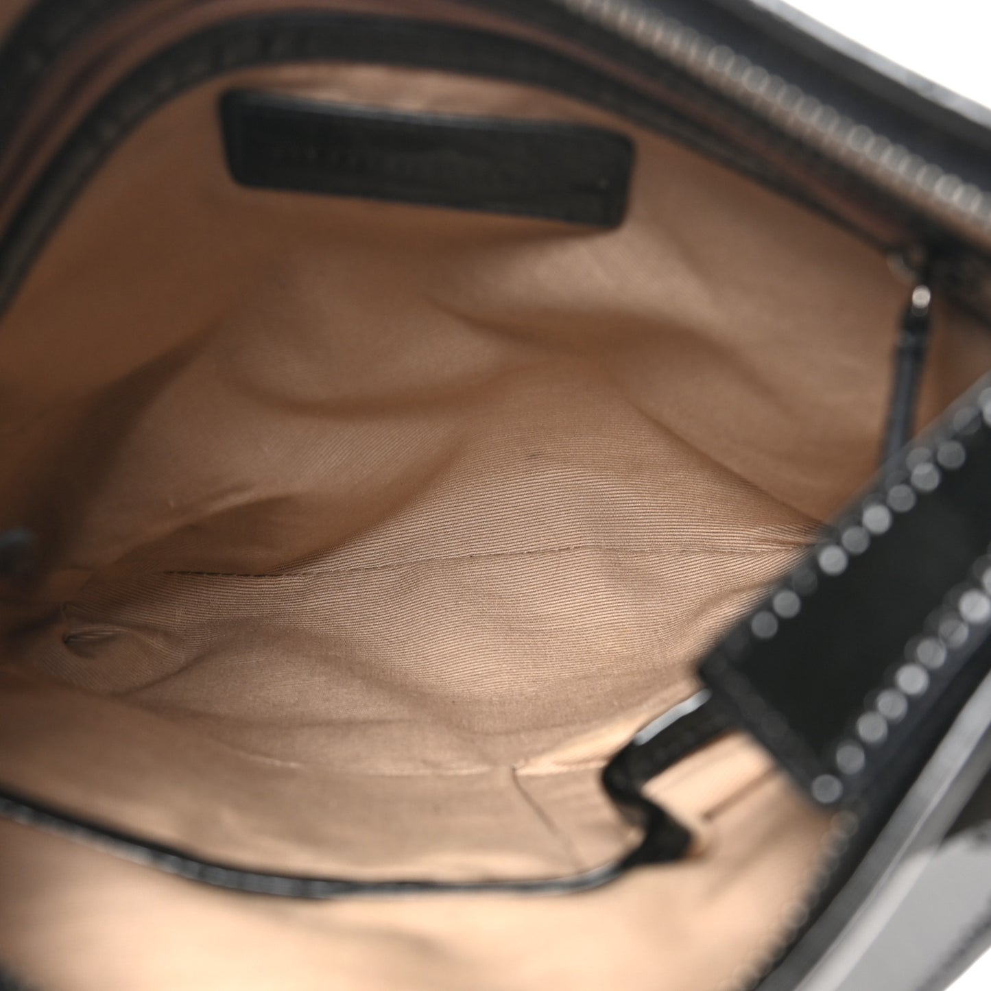 Patent Nova Check Dryden Crossbody Bag Black