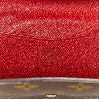 Louis Vuitton Monogram Josephine Wallet Red 6 of 10
