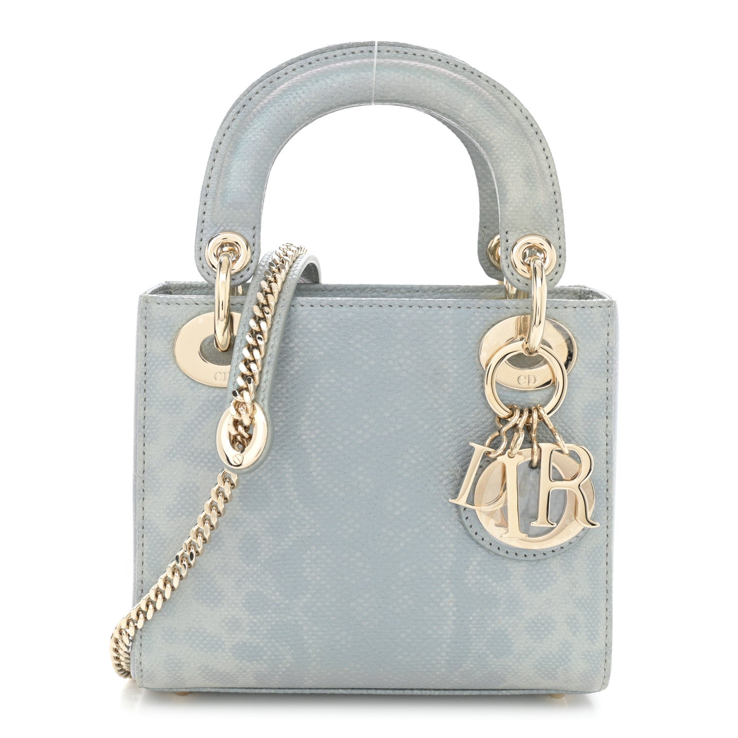 Christian Dior Karung Gradient Mini Lady Dior Blue 1 of 13