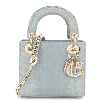 Christian Dior Karung Gradient Mini Lady Dior Blue 1 of 13