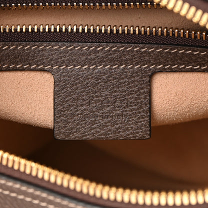 Gucci GG Supreme Monogram Web Small Ophidia Shoulder Bag Brown 6 of 10