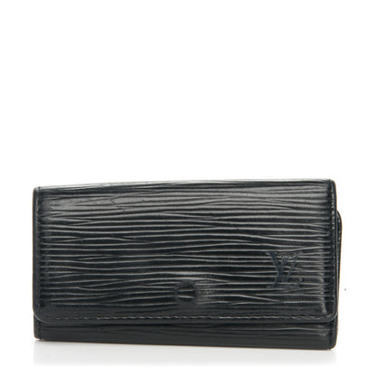 Louis Vuitton Epi Multicles 4 Key Holder Black 1 of 8