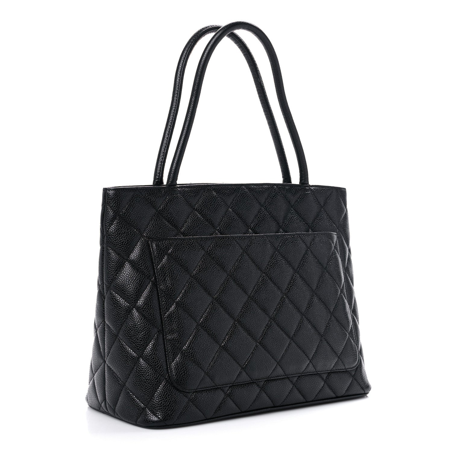 Chanel Caviar Quilted Medallion Tote Black 3 of 17