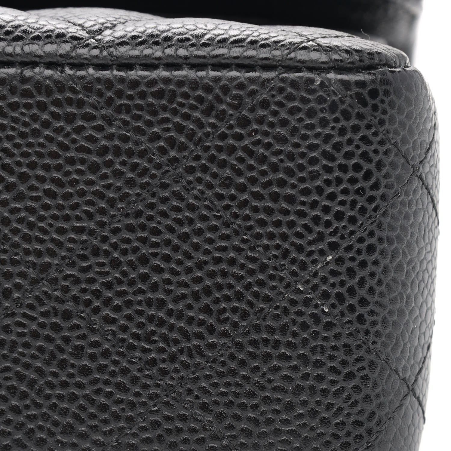Chanel Caviar Quilted Medium Double Flap Black 10 of 13