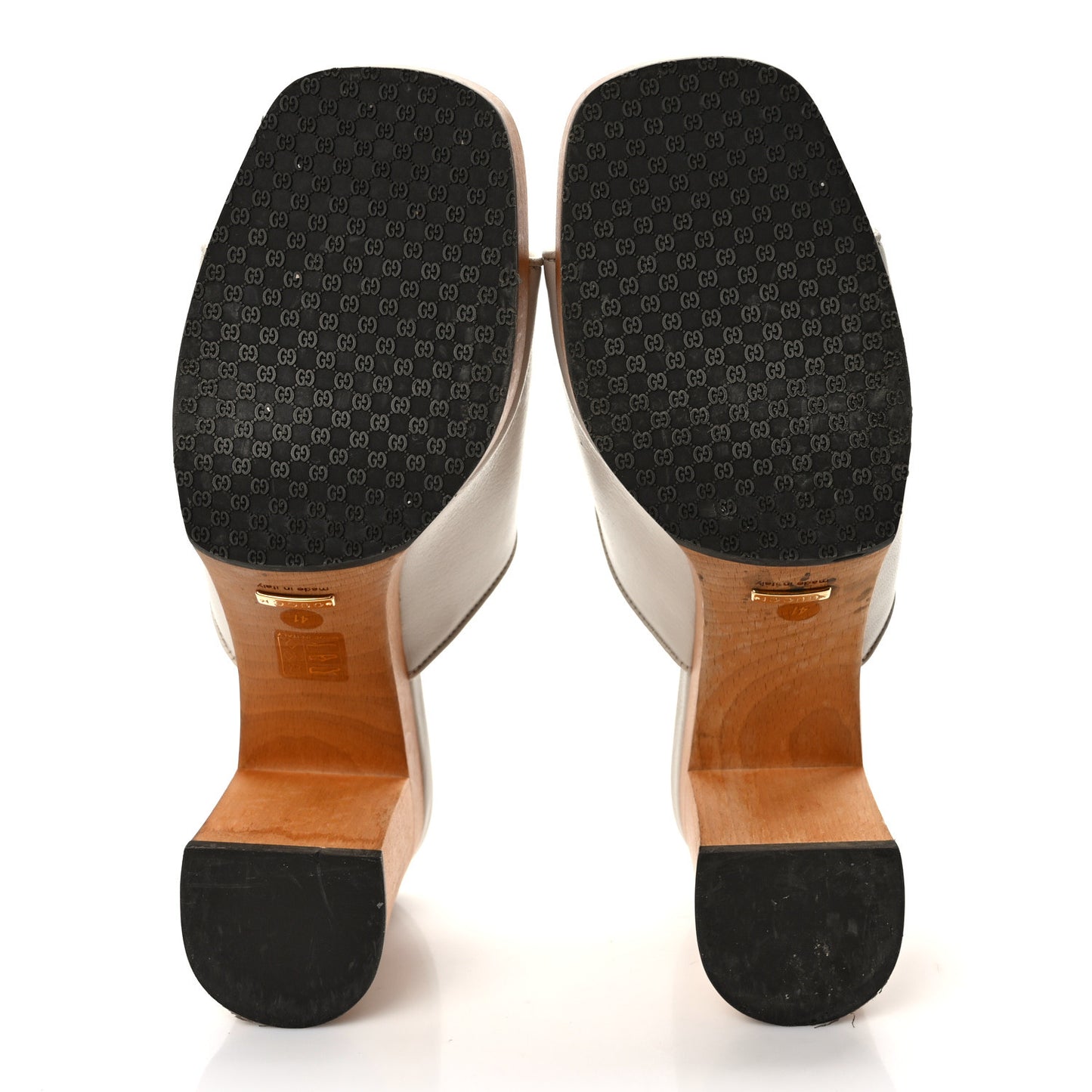 Granada Kid Houdan Platform Slide Sandals 41 Mystic White