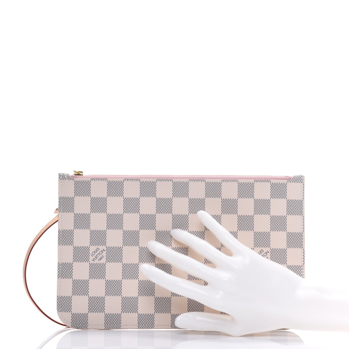 Damier Azur Neverfull MM GM Pochette Rose Ballerine