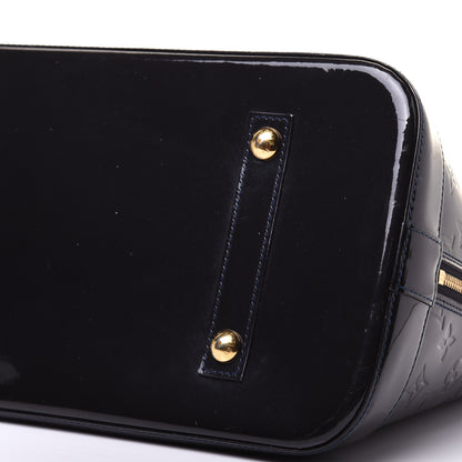 Louis Vuitton Vernis Alma MM Blue Infini 7 of 19