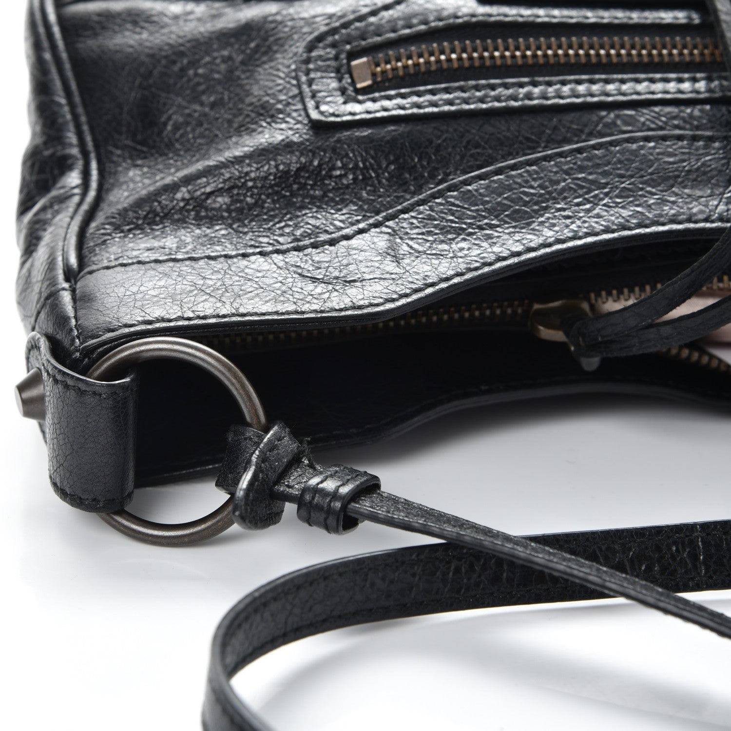 Balenciaga Agneau Classic Hardware Hip Black 9 of 11