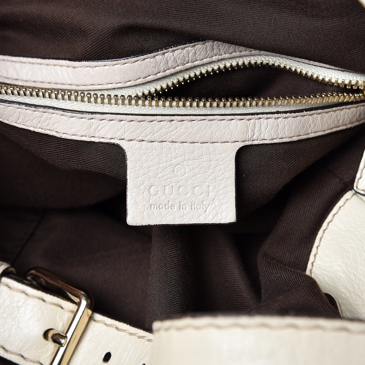 Monogram Medium Charlotte Hobo Off White