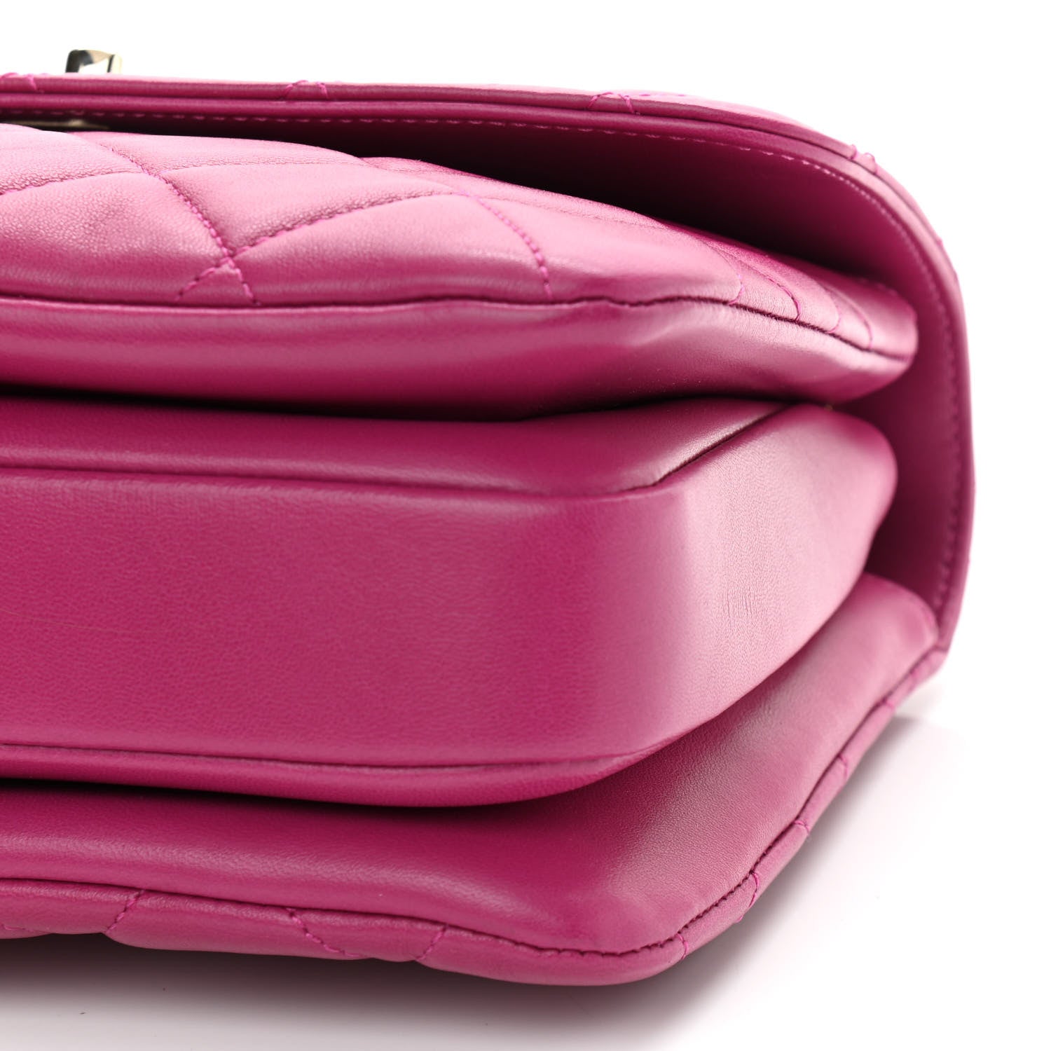Chanel Lambskin Quilted Small Trendy CC Flap Dual Handle Bag Pink 10 of 11
