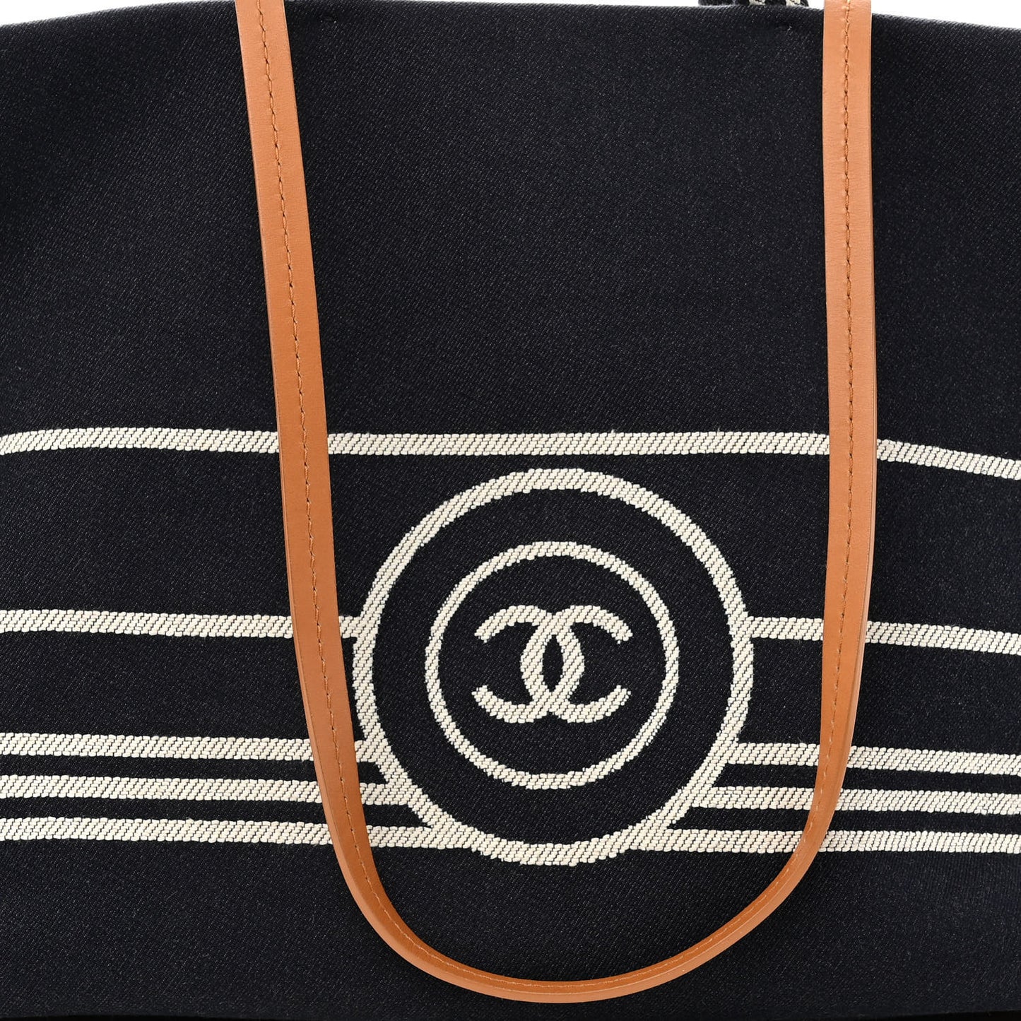 Denim Large Shopping Tote Blue