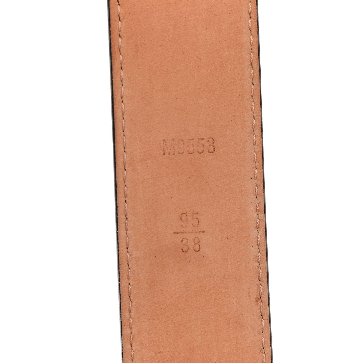 Epi LV Initiales Belt 95 38 Black