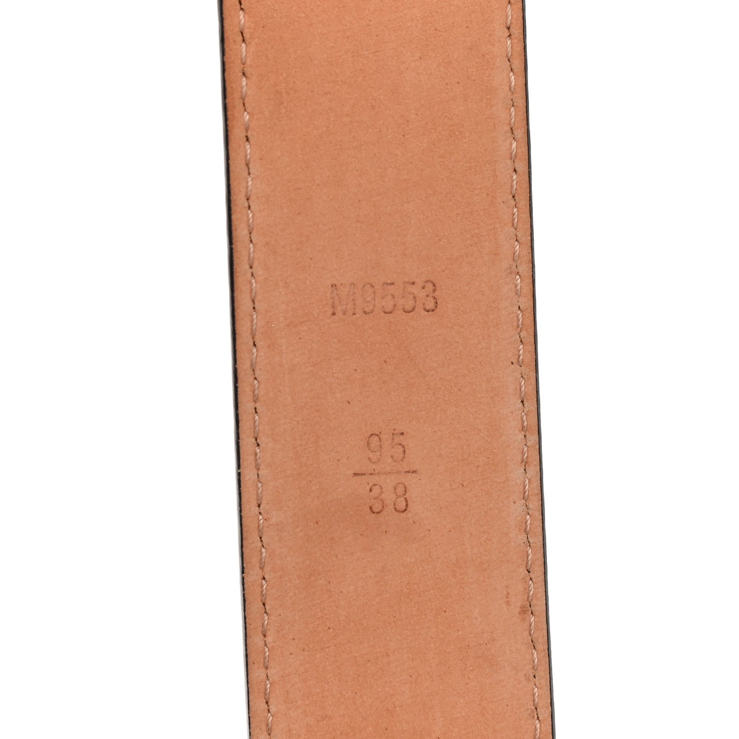Louis Vuitton Epi LV Initiales Belt 95 38 Black 4 of 7