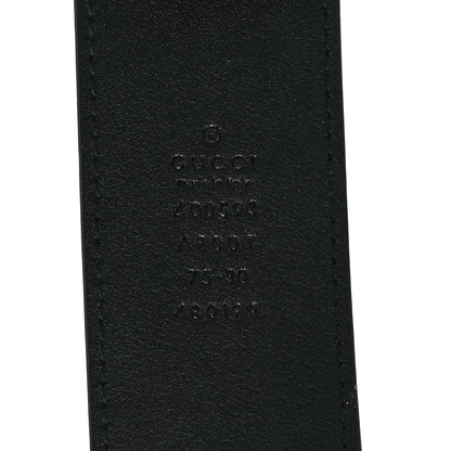 Gucci Calfskin Double G 40mm Belt 75 30 Black 4 of 5