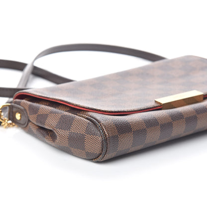 Louis Vuitton Damier Ebene Favorite MM 8 of 9