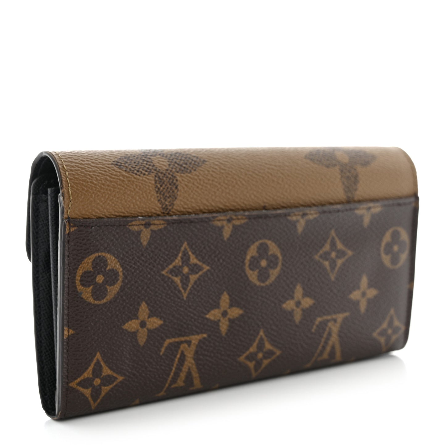 Reverse Monogram Giant Sarah Wallet