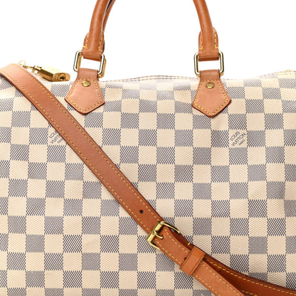 Louis Vuitton Damier Azur Speedy Bandouliere 30 9 of 22