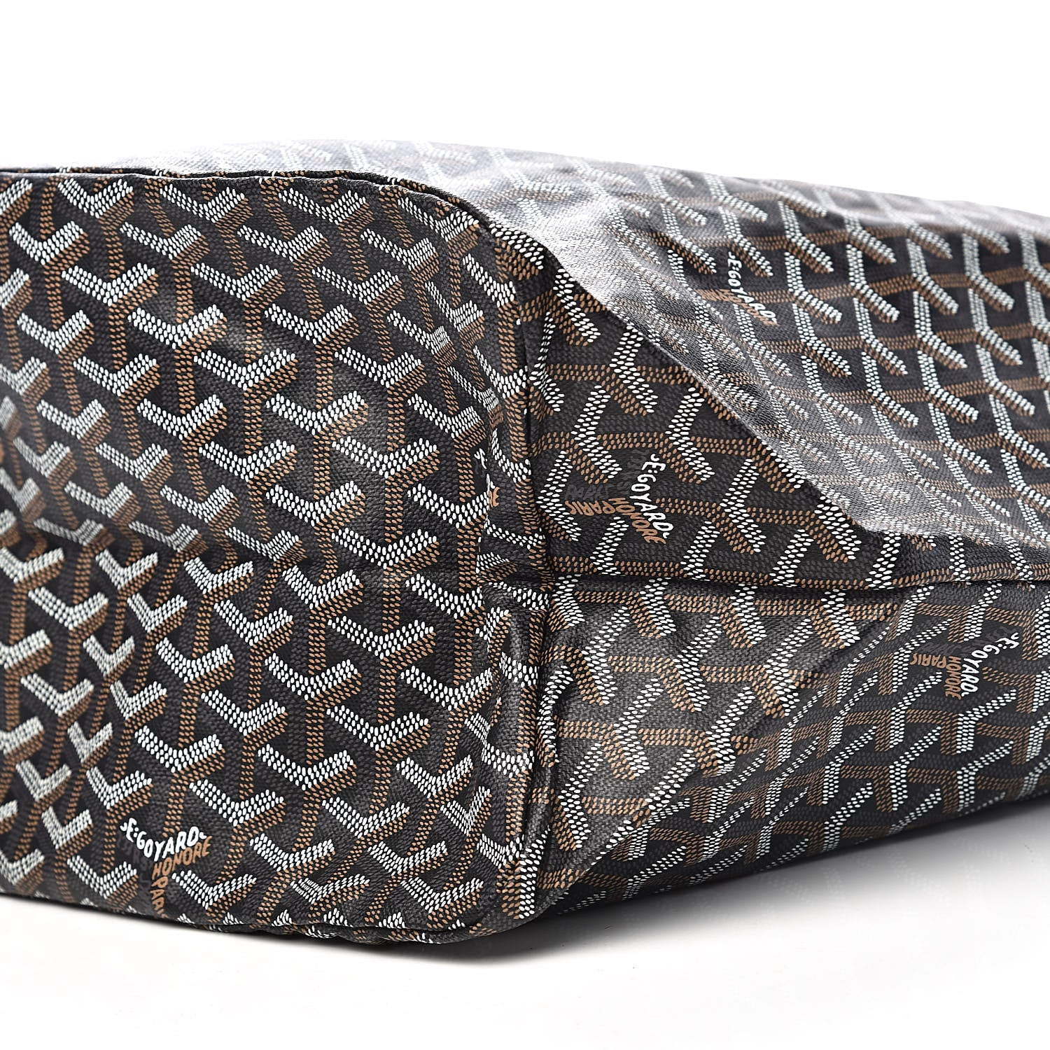 Goyard Goyardine Saint Louis GM Black Gold 12 of 13