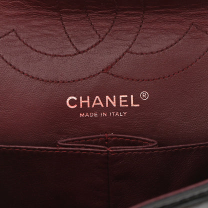 Chanel Aged Calfskin Quilted 2.55 Reissue 226 Flap Black 6 of 9