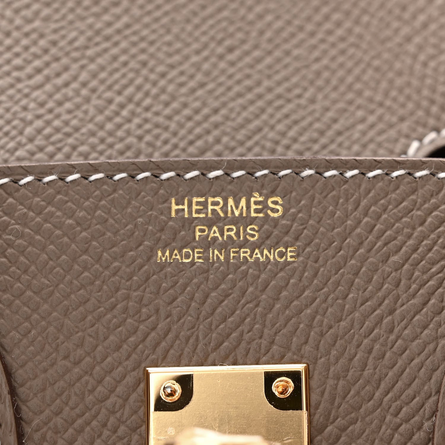 Hermes Epsom Birkin Sellier 25 Etoupe 6 of 11