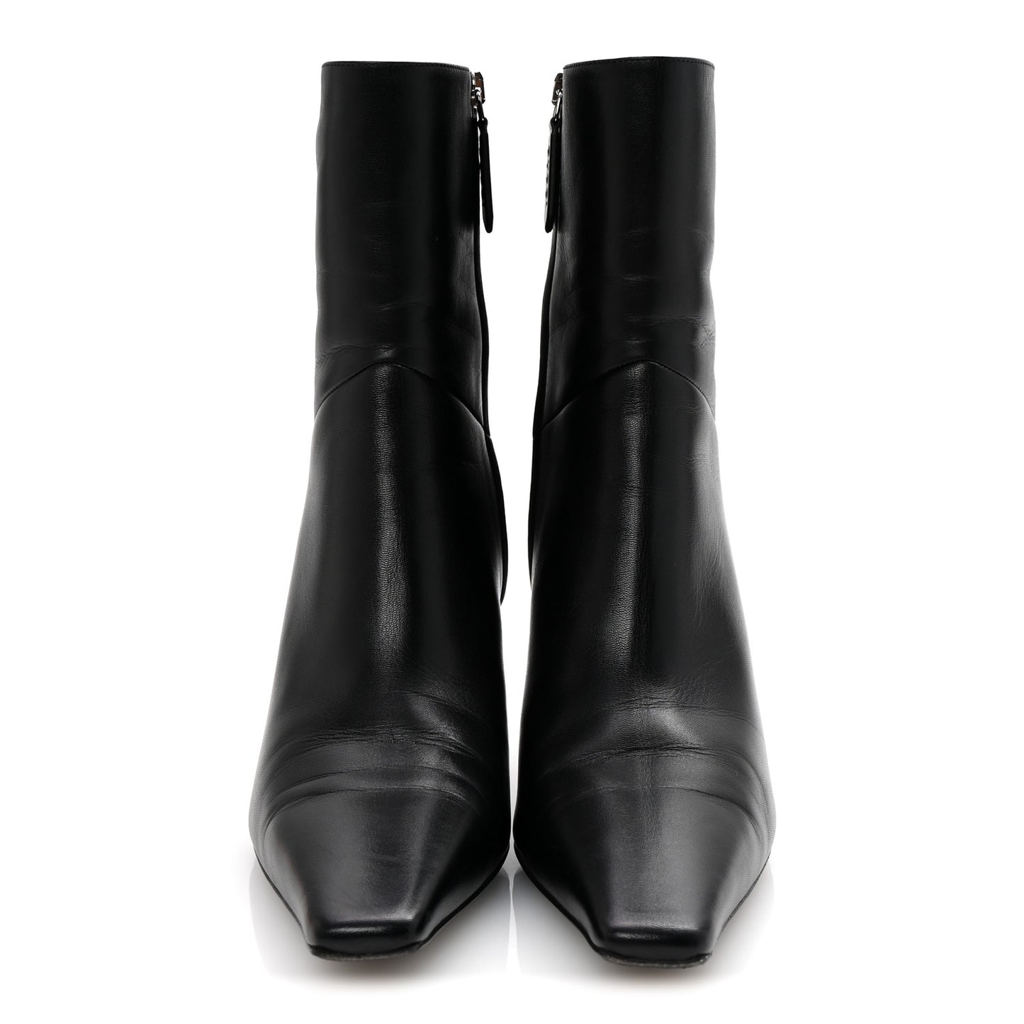 Nappa Square G Ankle Boots 40.5 Black
