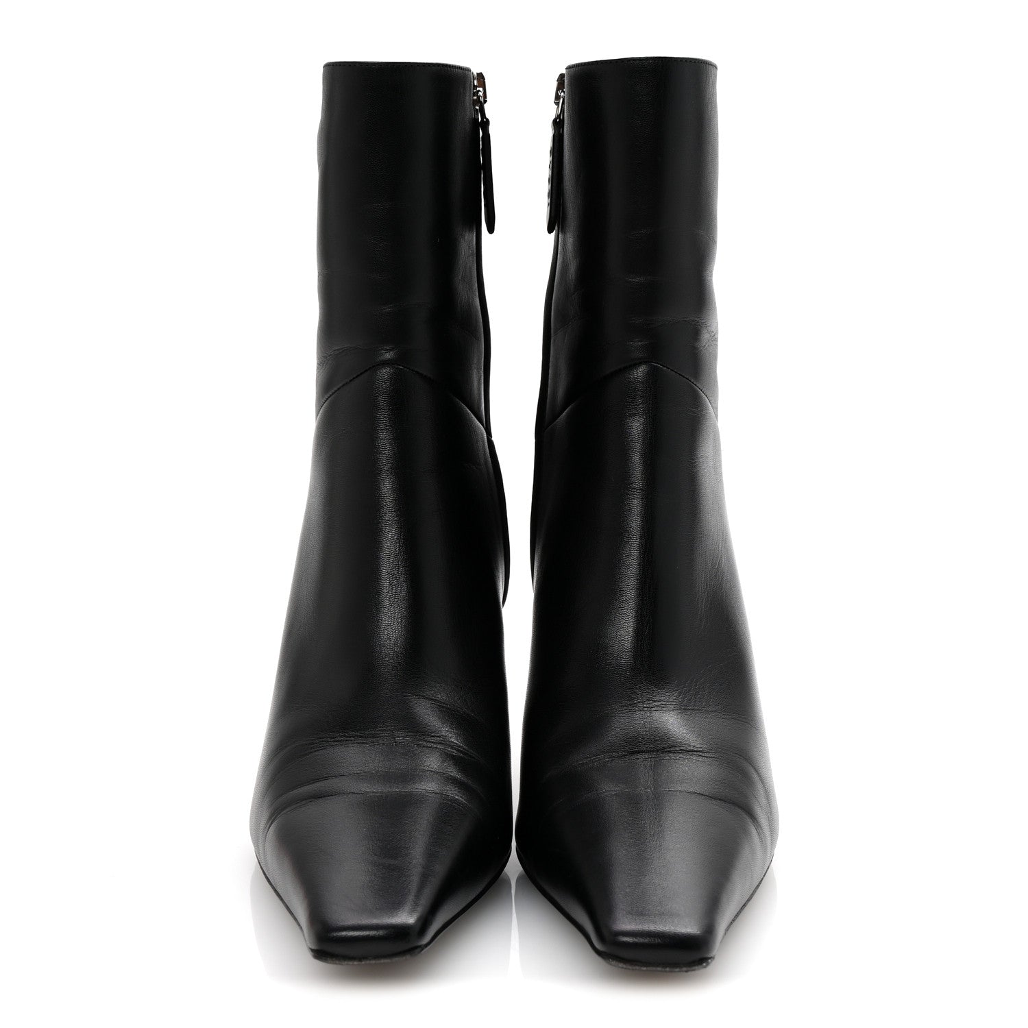 Gucci Nappa Square G Ankle Boots 40.5 Black 3 of 10