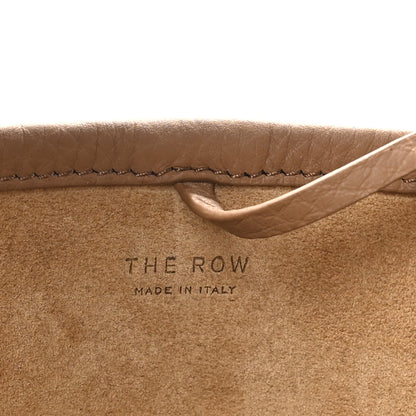 The Row Grained Calfskin Small N/S Park Tote Sandpit 6 of 9