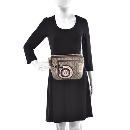 Gucci GG Supreme Monogram Courrier Belt Bag Beige New Acero 2 of 7
