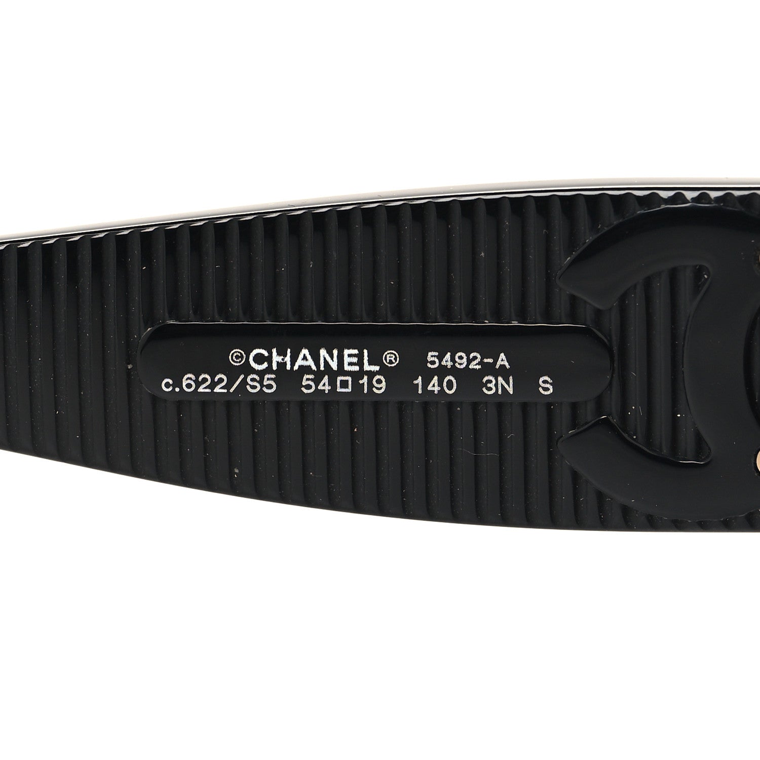 Chanel Acetate Butterfly Large CC Sunglasses 5492 Black 5 of 9