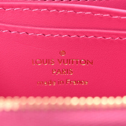 Louis Vuitton Vernis Enamel Heart Zippy Coin Purse Neon Pink 6 of 9