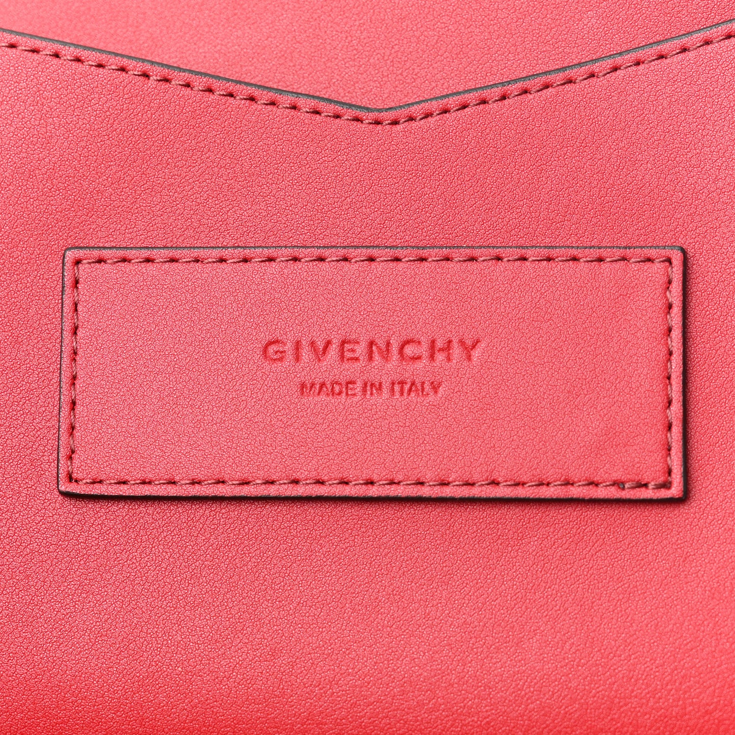 Calfskin Medium GV Shopper Tote Dark Red