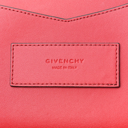 Givenchy Calfskin Medium GV Shopper Tote Dark Red 6 of 10