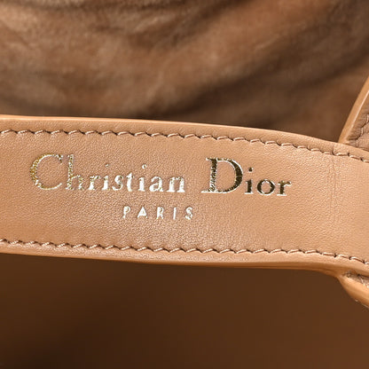 Christian Dior Calfskin Macrocannage Medium Toujour Powder Tan 7 of 12