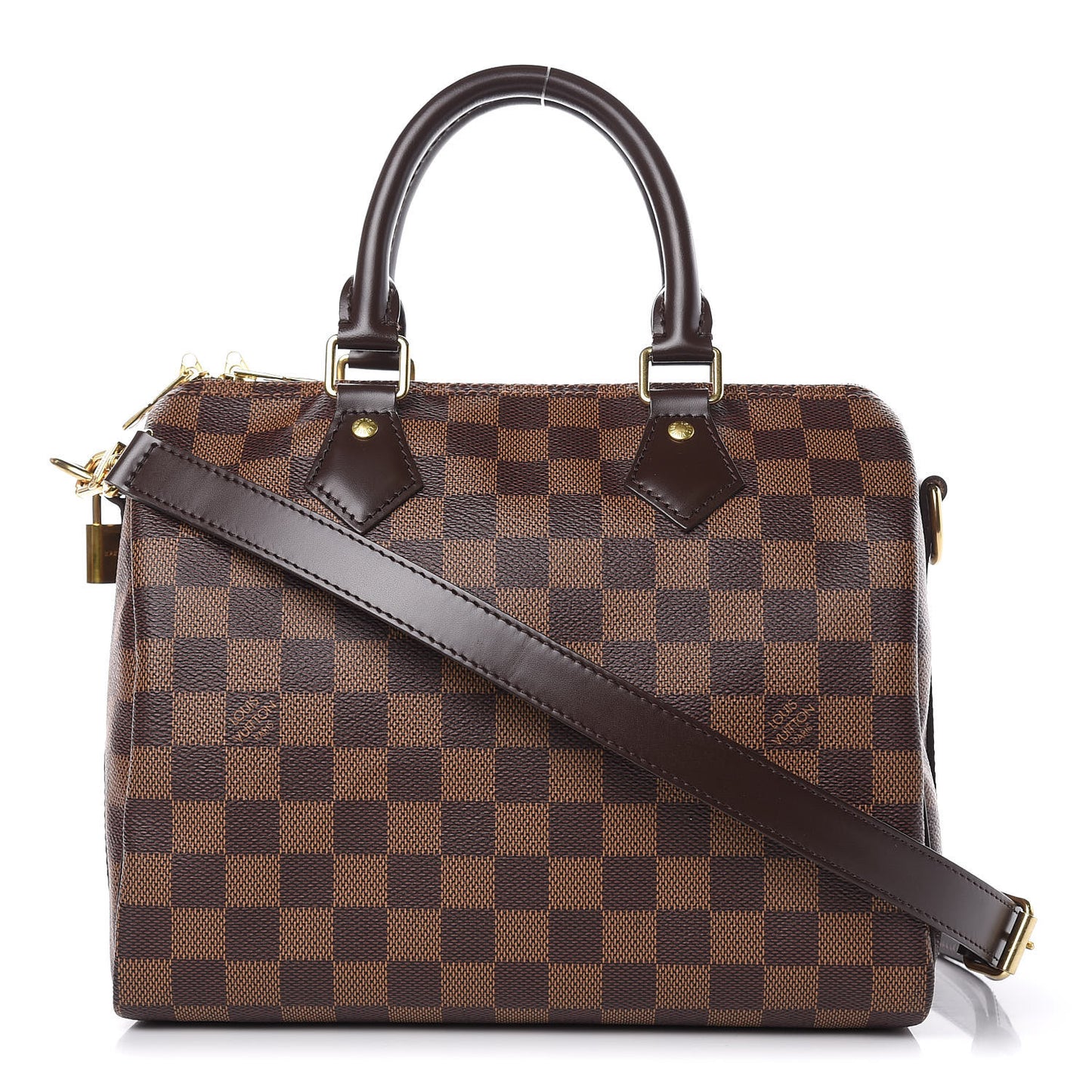 Damier Ebene Speedy Bandouliere 25