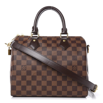 Louis Vuitton Damier Ebene Speedy Bandouliere 25 1 of 8