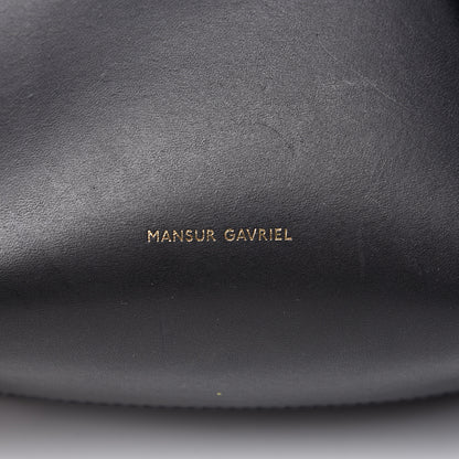 Mansur Gavriel Vegetable Tanned Mini Mini Bucket Bag Black Flamma 6 of 10