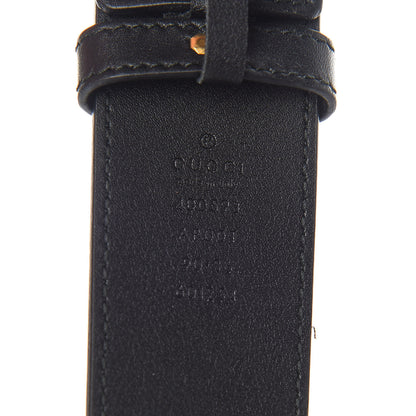 Gucci Calfskin Double G 40mm Belt 90 36 Black 3 of 6