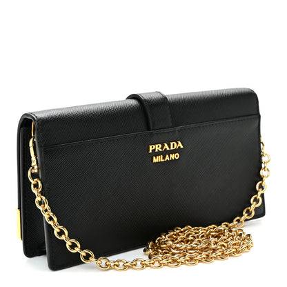 Prada Saffiano Cahier Mini Bag Black 3 of 9