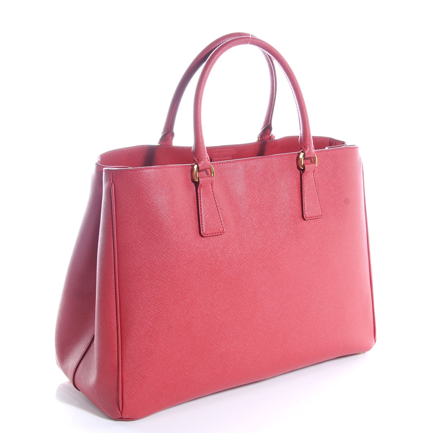 Saffiano Lux Tote Red