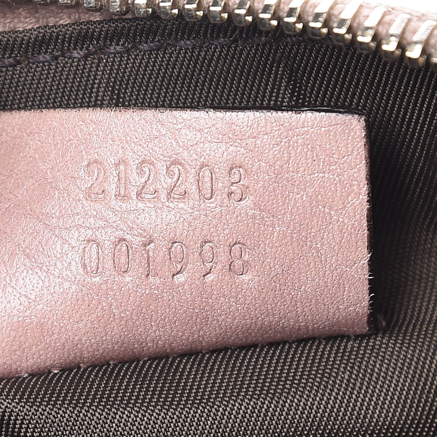 Gucci Guccissima New Britt Wristlet Light Pink 7 of 13