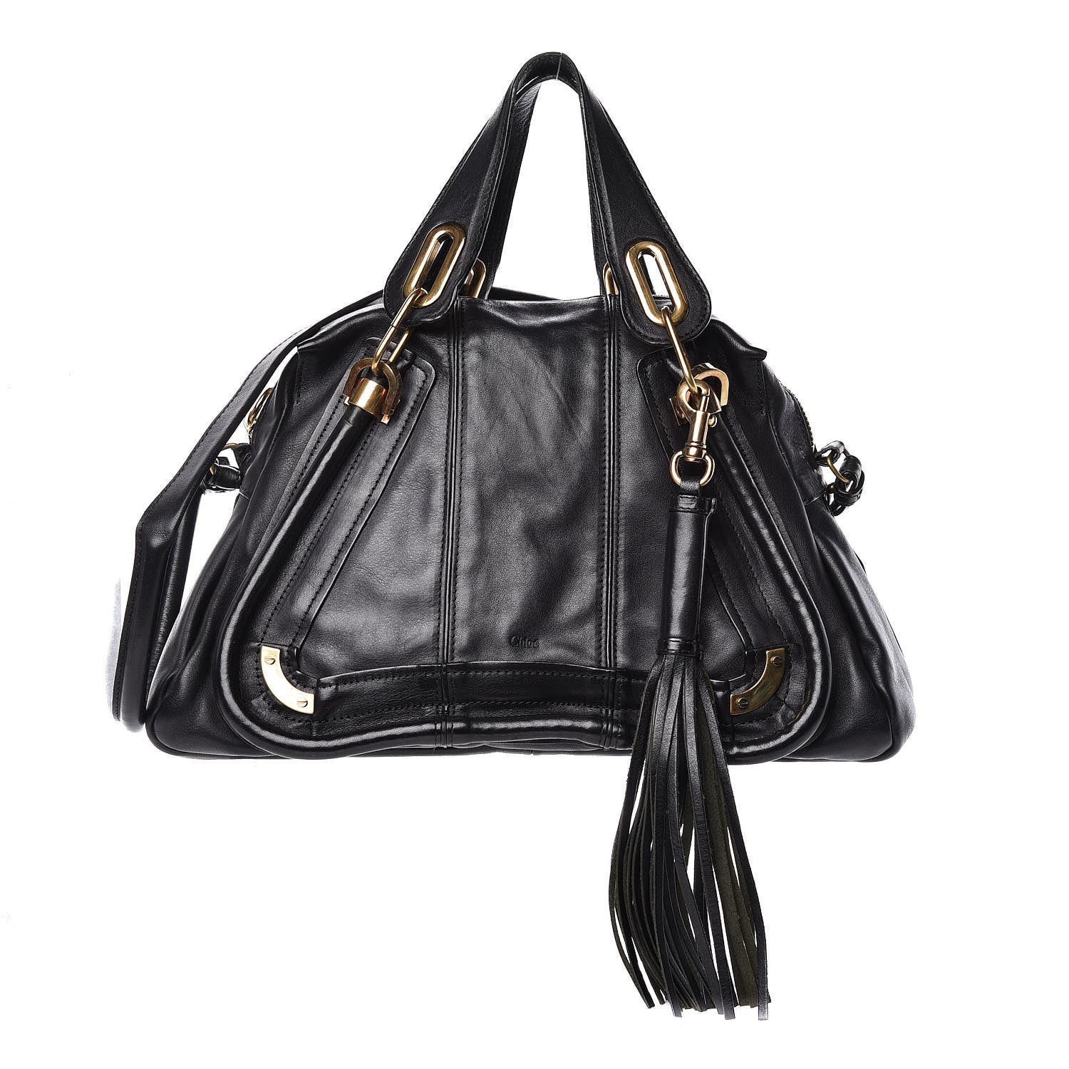 Chloe Calfskin Medium Paraty Tassel Black 1 of 13