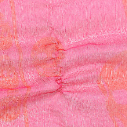 Alexander McQueen Silk Chiffon Skull Scarf Magenta Red 3 of 5