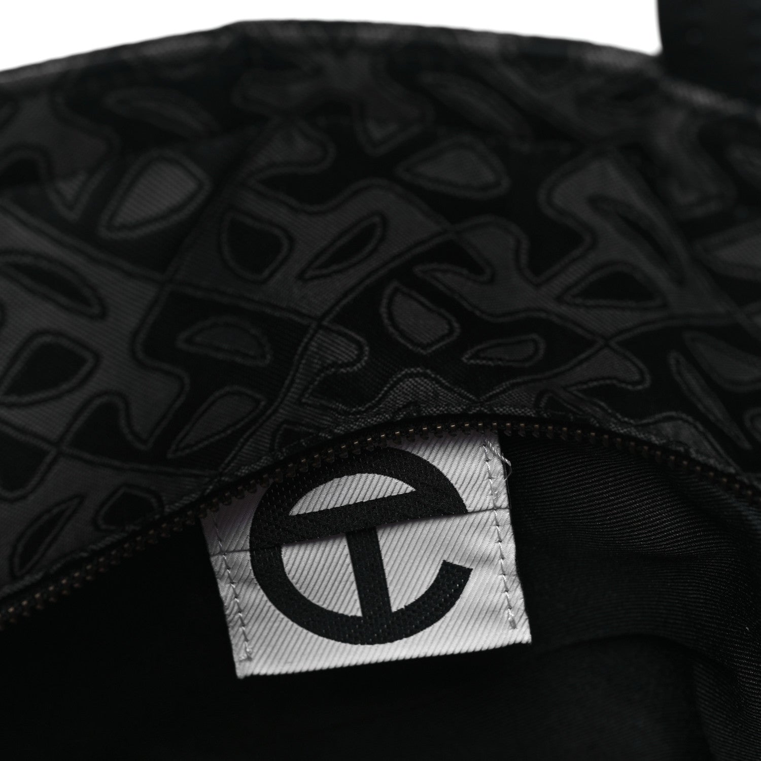 Telfar Monogram Jacquard Large Shopping Bag Black 6 of 8