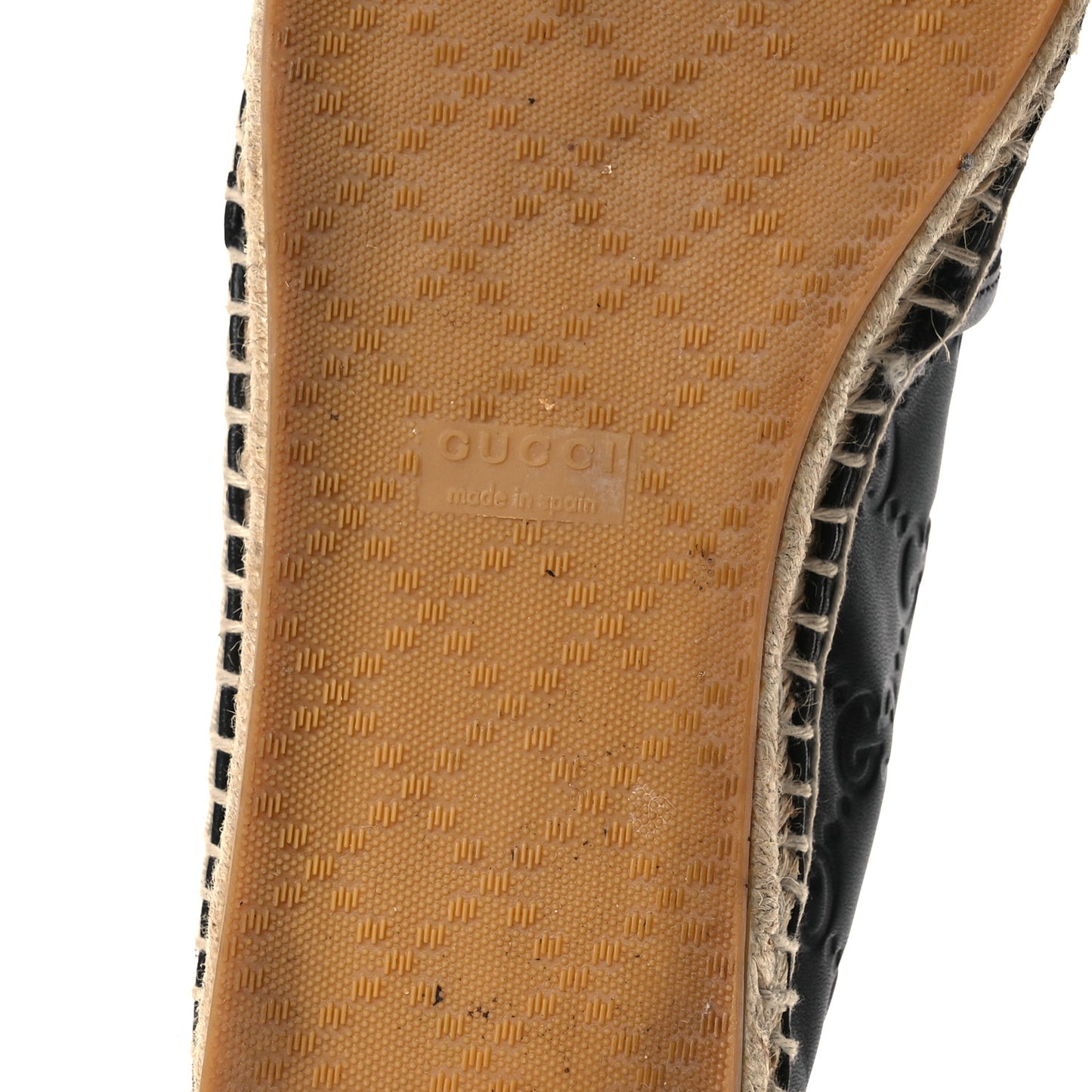 Guccissima Signature Espadrilles 39 Black
