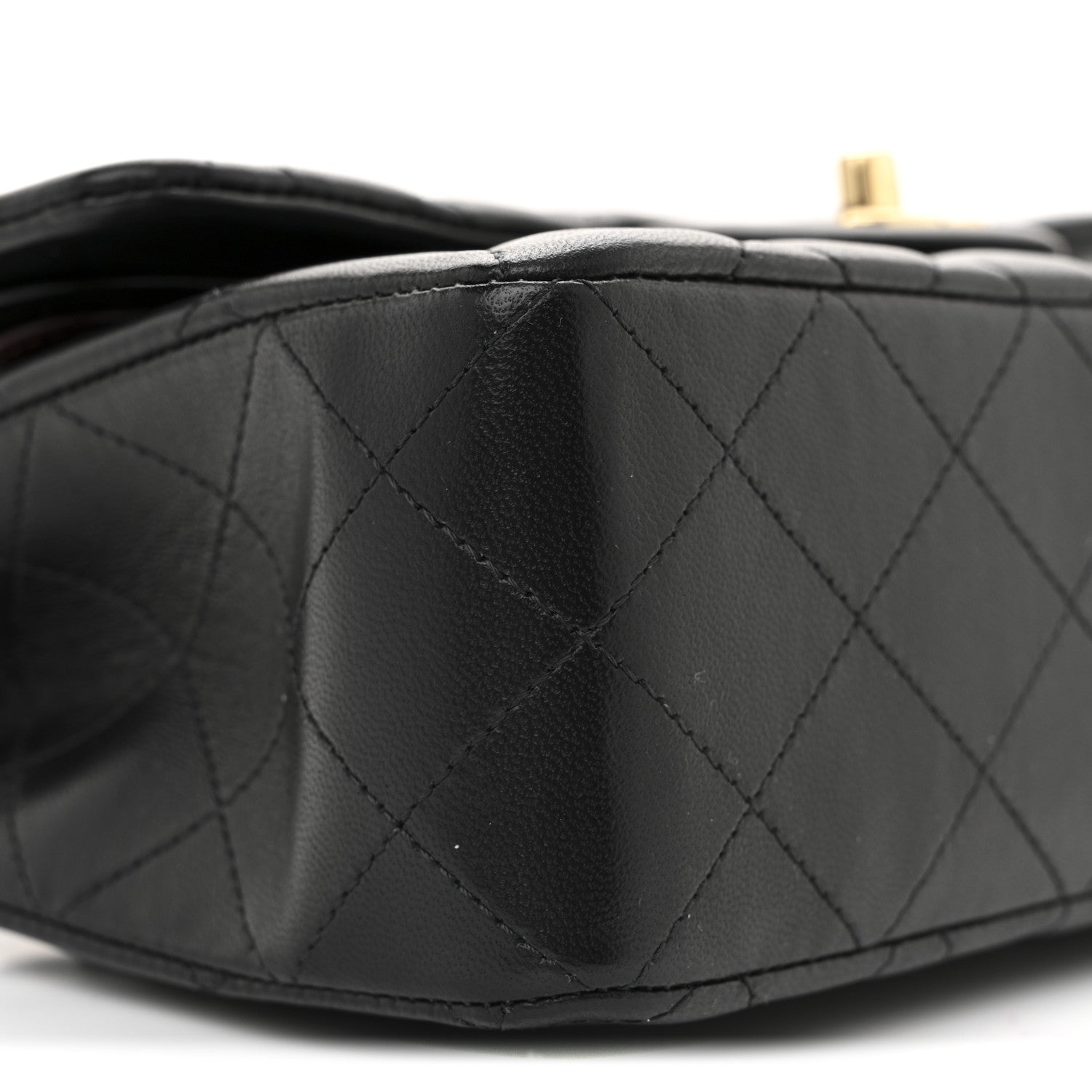 Chanel Lambskin Quilted Small Double Flap Black 9 of 11