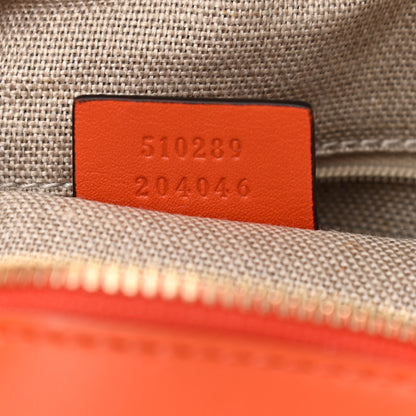 Gucci Soft Microguccissima Small Crossbody Bag Sun Orange 7 of 11